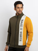 Mens Mix & Match Collar Neck Sweatshirt